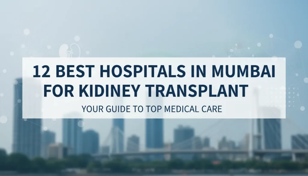12 Best Hospitals in Mumbai for Kidney Transplant