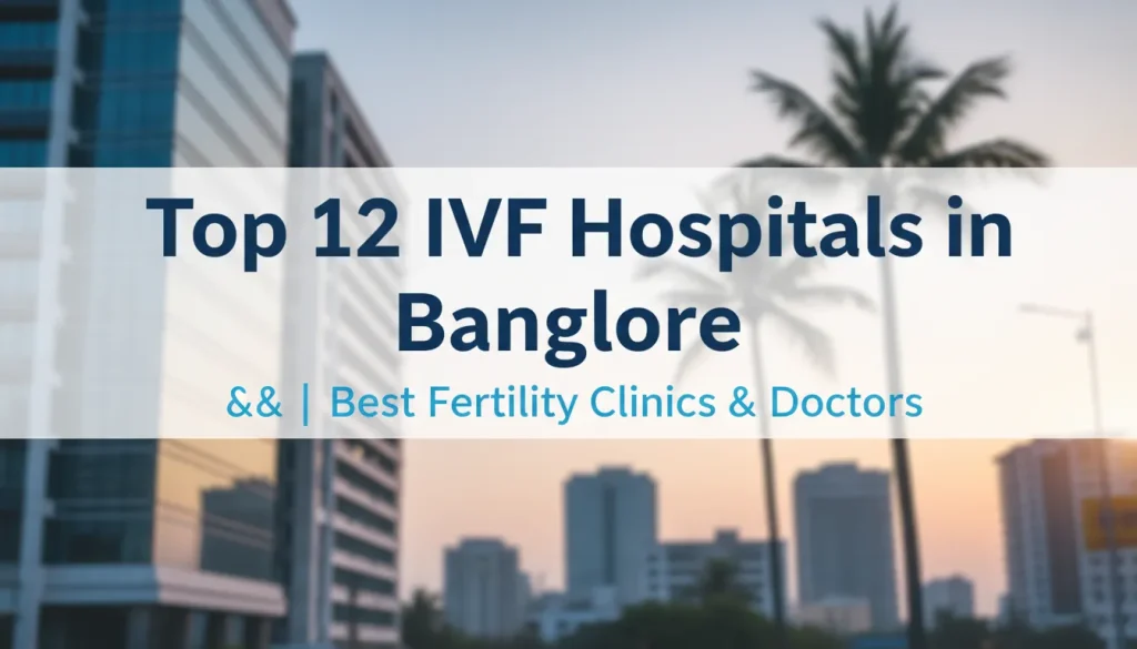 Top 12 IVF Hospitals in Bangalore